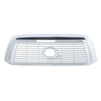 Front Bumper Upper Grille Chrome New For Toyota Tundra 2010-2013 Plastic Durable