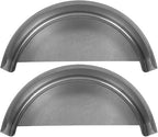 Pair Round Single Axle Trailer Fenders Backs for 14-16 Inch Wheels