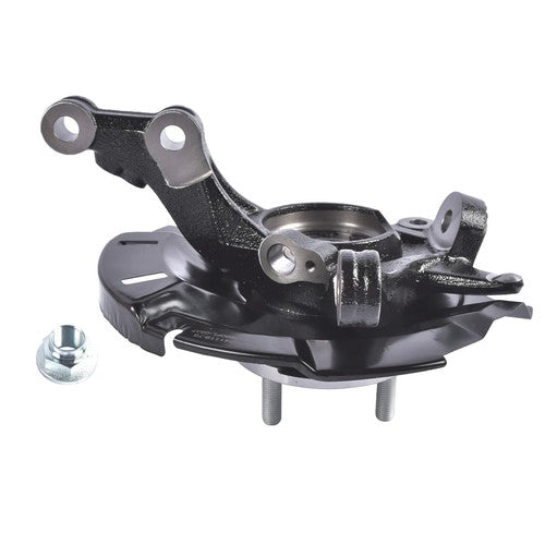 Front Left Steering Knuckle Assembly Black Fits Hyundai Accent Dodge Attitude