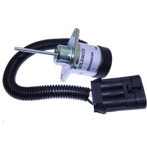 12V Fuel Solenoid 6691313 for Bobcat 5600 5610 B300 BL370 T110 T140 T180 T190