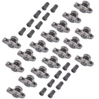 16Pcs 17-4PH Stainless Steel Rocker Arms for Pontiac 287-455 V8 4.3L 1.65 Ratio