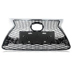 Front Bumper Grille for 2015-2017 Lexus NX200T NX300H F Sport Chrome Black