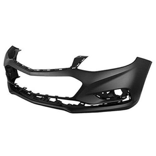 Front Bumper Cover Fit For 2016-2018 Chevy Cruze w/o Park Assist Black