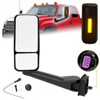 Power Mirror with Light for Chevy Kodiak GMC Topkick C4500 C5500 03-09 Driver Side
