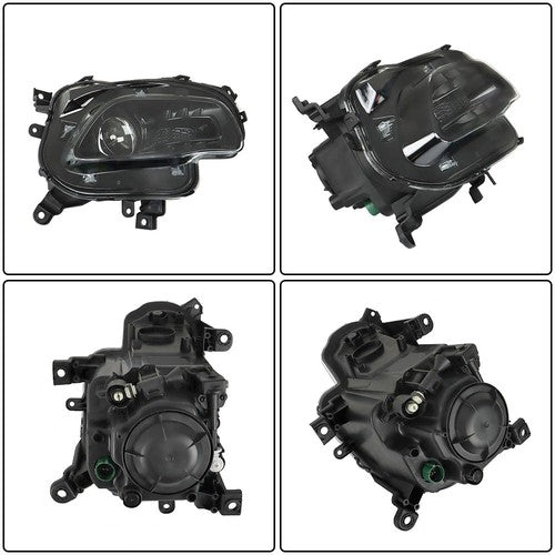 Headlight Single Projector For Jeep Cherokee 2014-2018 Headlamp Right Clear Lens