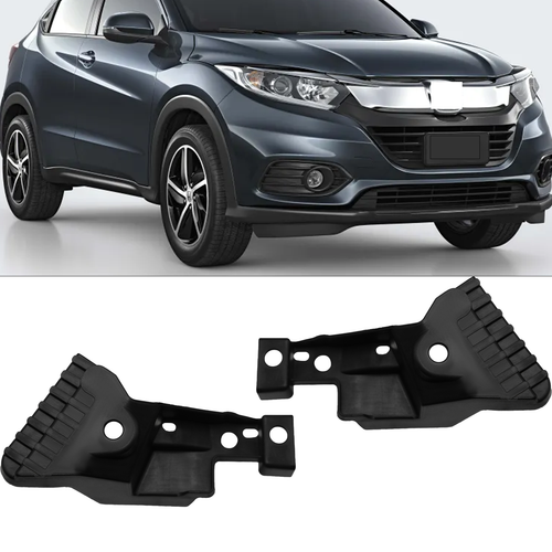 Front Grille Upper Side Brackets Pair for Honda HRV HR-V 2019 2020 2021 2022