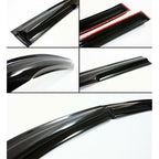 Fit For 2008-12 Honda Accord Sedan Window Visors Deflector Guard NEW Visor Guard
