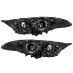 LED DRL Headlight Assembly Headlamps Left+Right Side For Ford Fusion 2017-2019