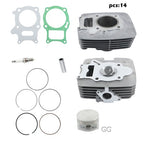 Cylinder head gasket Kit For HONDA TRX250 RECON 250 14771-107-020/14781-HA0-770