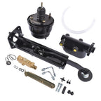 7'' Dual Power Brake Booster 1'' Bore Master, Side Mount Valve Disc/Disc Kit New