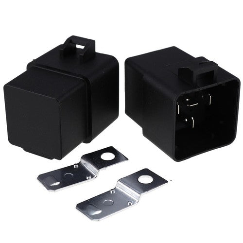 2PCS 12V Relay for John Deere 185 190C 240 170 175 180 245 260 265 285 320 420