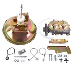 For Chevy Camaro 67-69 Brake Booster w/ Disc Drum Proportioning Valve Cylinder