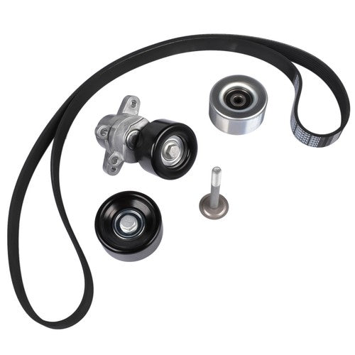 Drive Belt w/ Tensioner Pulley for Nissan Maxima Murano 3.5L 09-14 11955JA10C