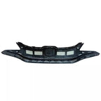 LED DRL Driving Fog Lights Lamps Upper Grille Grill for 2015-2017 Honda Fit Jazz