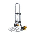 264Lb Capacity Alloy Steel Folding Trolley Heavy-Duty Luggage Trolley Cart