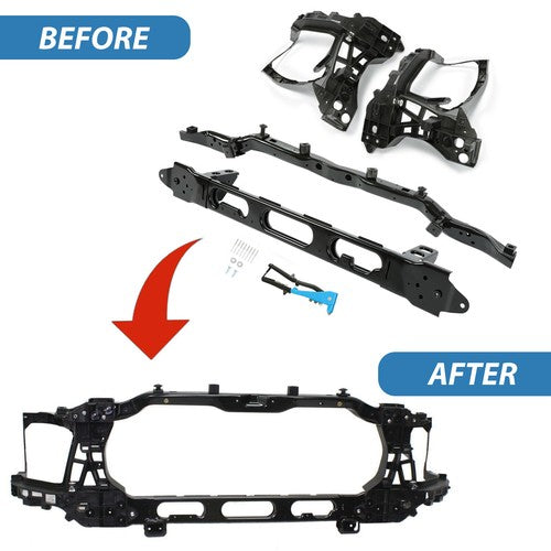 Front Radiator Support For 2014 2018 Ram 1500 Pickup LH RH Headlight Bracket