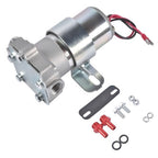 Universal High Volume Ford Chevy Mopar Electric Fuel Pump 97GPH Chrome F53001C