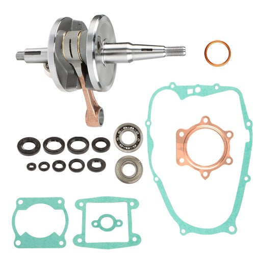 For Blaster 200 1987-2006 Rebuild Engine Kit Crankshaft Bearings Complete Gasket