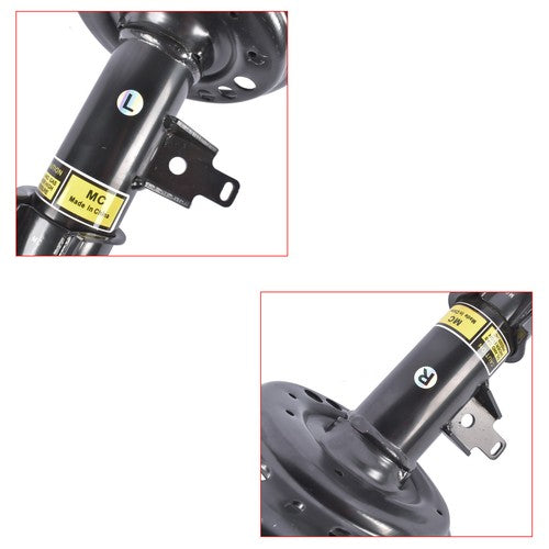2x Front Shock Struts Assys with Electric For Cadillac XT5 GMC Acadia 2017-2020