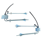 Power Window Regulators with Motor Front Driver & Passenger Side for Cascadia