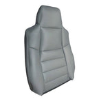 Driver Bottom Top Perf Leather Seat Covers Gray for Ford F250 2002 2007