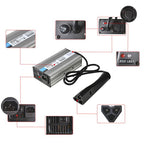 Golf Cart 48V 6A Battery Charger Star For EZGO Club Car DS TXT RXV Yamaha