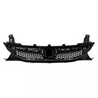 Yellow Lens Fog Lights Kit Front Bumper Grille for 09-11 for Honda Civic 4Dr