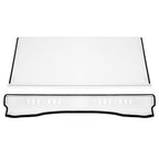 3 In 1 Flip Front Clear Windshield Vented For Kawasaki Mule Pro FXT
