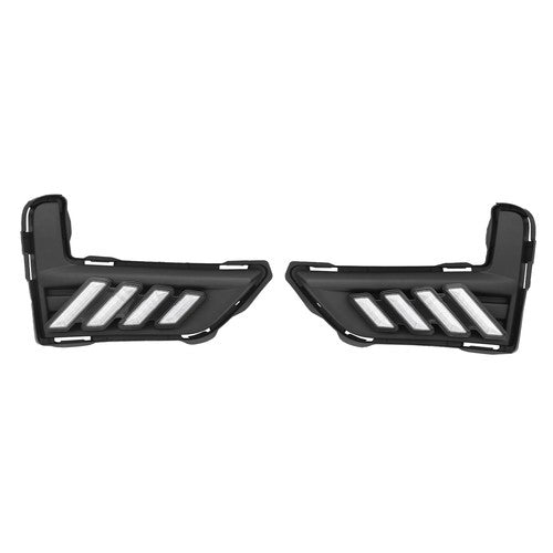 LED DRL Bumper Sequential Fog Light Pair for 2017-2020 for Nissan Rogue
