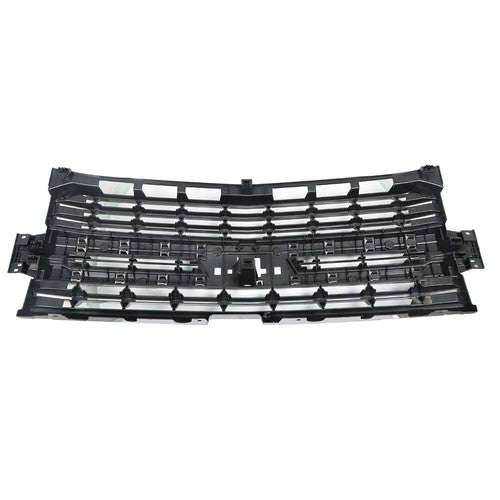 For Silverado 1500 2019-2022 Front Upper Bmuper Grille ABS Black Grill 84493306