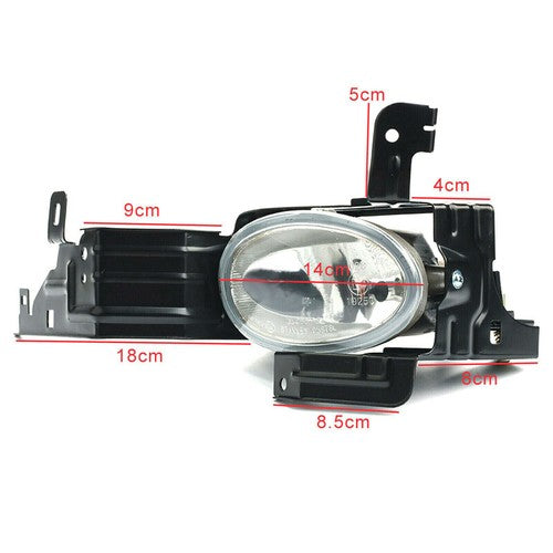 Clear Fog Lights Bumper Driving Lamps Switch for 2011-2012 for Honda Accord