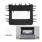 Rear Dust Barrier Soft Window Panel For Yamaha Wolverine RMAX4 850X4 2022 Up