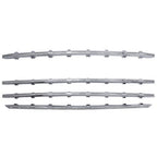 Snap On Chrome Grille Trim Molding Covers for 19 21 Chevy Silverado 1500 LT RST