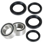 Both Front Wheel Bearing Seal Kits For Honda TRX300FW Fourtrax 4x4 1990 US