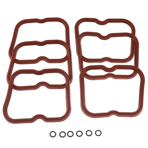 Set of 6 Valve Cover Gasket w/ Seals for Dodge Cummins 12V 6B 6BT 5.9 89-98