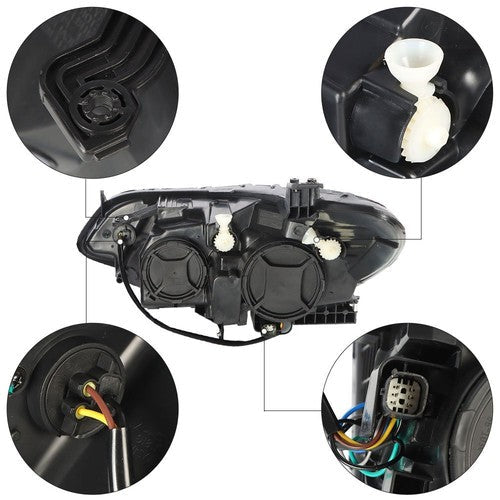 Headlight For Chevrolet Cruze Sedan 16-19 RH Passenger Side Halogen Type Clear