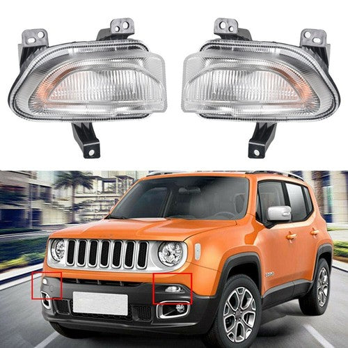 Front Left & Right Park Turn Signal Lamp Light Fit For 15-18 Jeep Renegade l4
