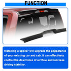 Matte Black Truck Cab Spoiler for 09-2014 Ford F-150 All Cab Size 983379