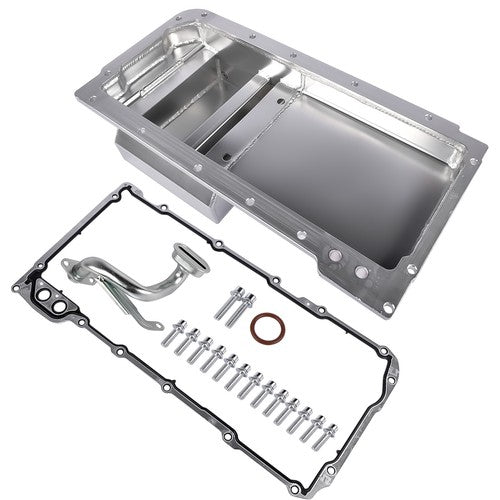 Front Oil Pan w/ Gasket for Chevrolet Small Block V8 GEN. III/IV LS1 LS2 LS3 LS6