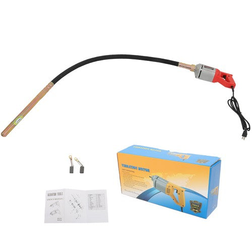 Electric Concrete Vibrator Concrete Vibrabrater with 5 FT Copper Shaft US