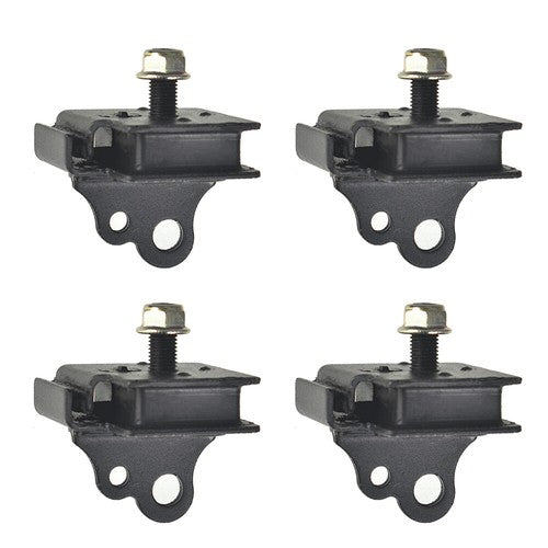 For Yamaha Rhino 660 2004-2007 Bottom & Top Engine Mount Rubber Damper Kit