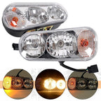 Snow Plow Headlights Light Kit For Boss Western Meyer Blizzard SnowDogg