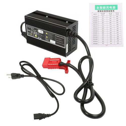 24V 10 Amp Floor Scrubber Battery Charger with SB50 Style RED Connector New