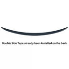 Glossy Trunk Spoiler Lip For Mercedes C Class W205 2015 2022 C300 C63 C43 AMG