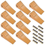10 Pack Bucket Teeth 230SP with Flex Pins 23FP Metal for 23 & 230 Series Loader