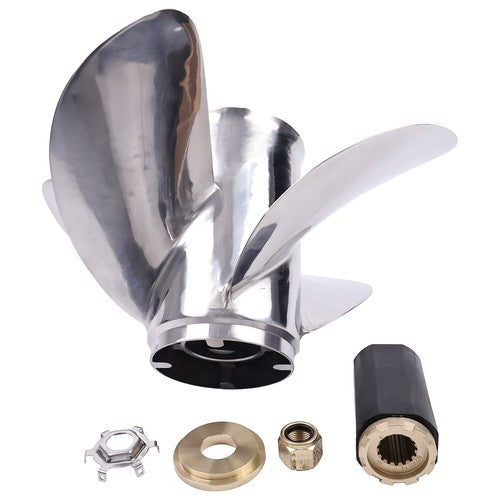 Impeller 48-8M0151321 For Mercury Revolution 4 Propeller 19" Pitch Right Hand