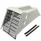 White Fenders Gas Tank Plastics Kits Grill for Yamaha Banshee 350 YFZ350