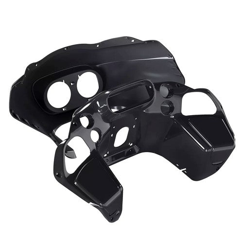 For Harley 1998-2013 1999 Road Glide FLTR EFI  Black ABS Inner & Outer Fairing