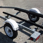 Set of 2 PWC Jet Single Axle Trailer Fenders with Step for 8-12 Inch Tire