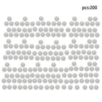 200pcs G25 Chrome Steel Balls 1/2" Precision Bearing Grade